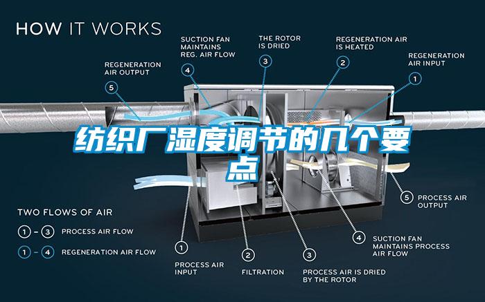 纺织厂湿度调节的几个要点