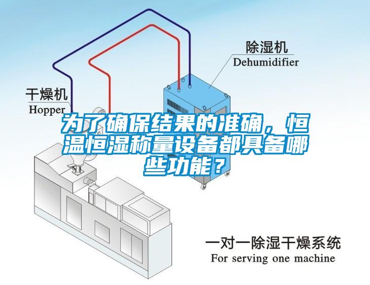 为了确保结果的准确，恒温恒湿称量设备都具备哪些功能？