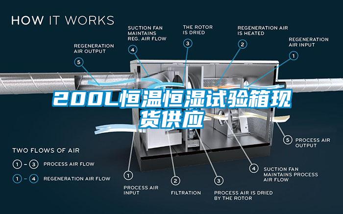 200L恒温恒湿试验箱现货供应