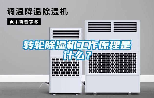 转轮除湿机工作原理是什么？