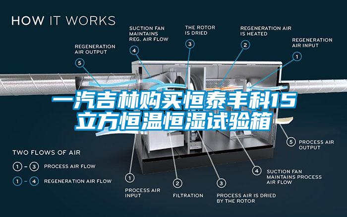 一汽吉林购买恒泰丰科15立方恒温恒湿试验箱