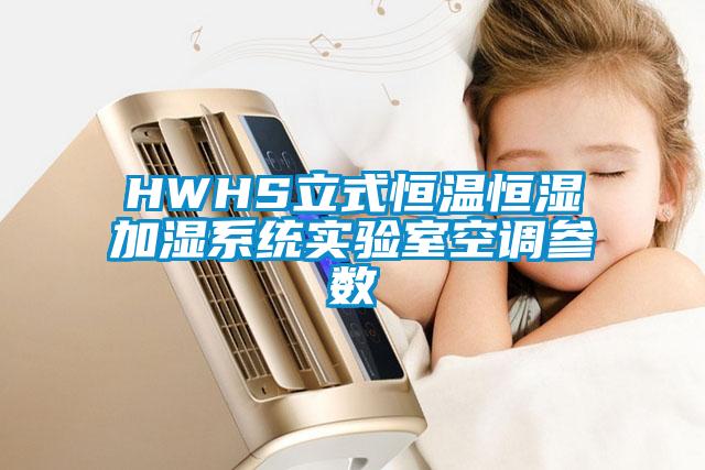 HWHS立式恒温恒湿加湿系统实验室空调参数