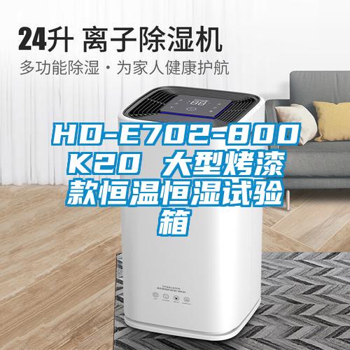 HD-E702-800K20 大型烤漆款恒温恒湿试验箱