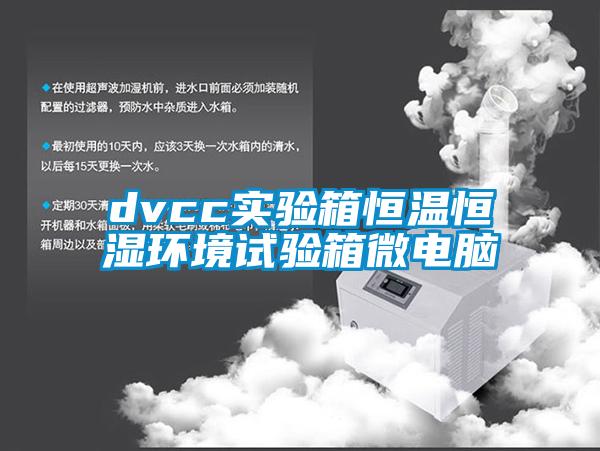 dvcc实验箱恒温恒湿环境试验箱微电脑