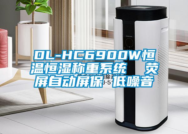 DL-HC6900W恒温恒湿称重系统  荧屏自动屏保 低噪音