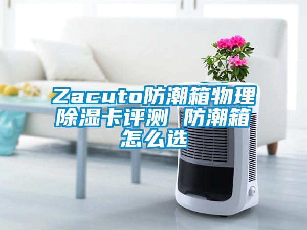 Zacuto防潮箱物理除湿卡评测 防潮箱怎么选