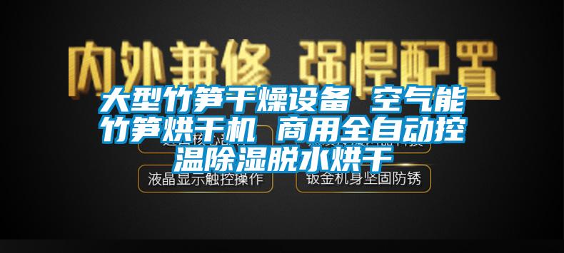 大型竹笋干燥设备 空气能竹笋烘干机 商用全自动控温除湿脱水烘干