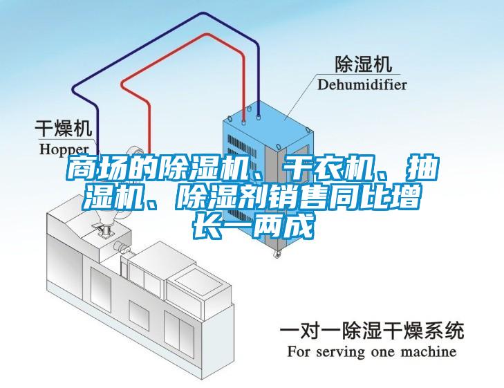 商场的除湿机、干衣机、抽湿机、除湿剂销售同比增长一两成