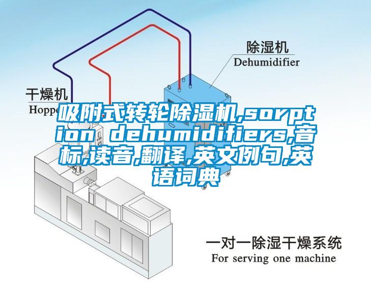 吸附式转轮除湿机,sorption dehumidifiers,音标,读音,翻译,英文例句,英语词典