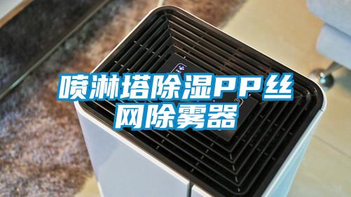 喷淋塔除湿PP丝网除雾器