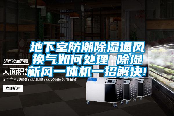 地下室防潮除湿通风换气如何处理 除湿新风一体机一招解决!