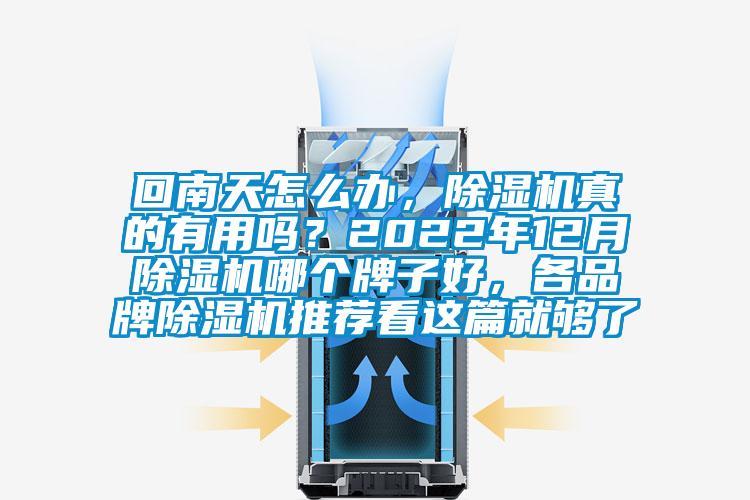 回南天怎么办，除湿机真的有用吗？2022年12月除湿机哪个牌子好，各品牌除湿机推荐看这篇就够了