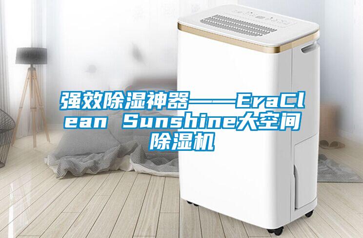 强效除湿神器――EraClean Sunshine大空间除湿机