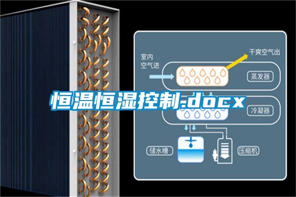 恒温恒湿控制.docx