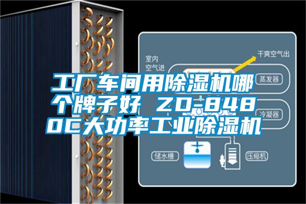 工厂车间用除湿机哪个牌子好 ZD-8480C大功率工业除湿机