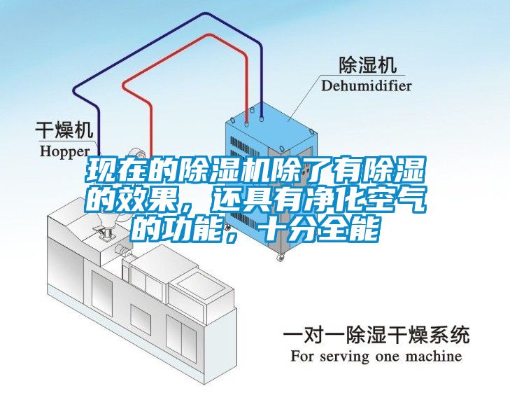 现在的除湿机除了有除湿的效果，还具有净化空气的功能，十分全能