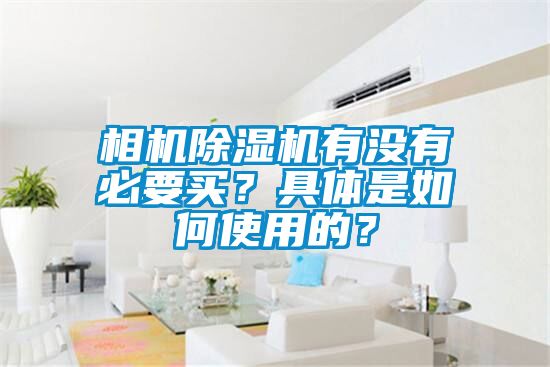 相机除湿机有没有必要买？具体是如何使用的？