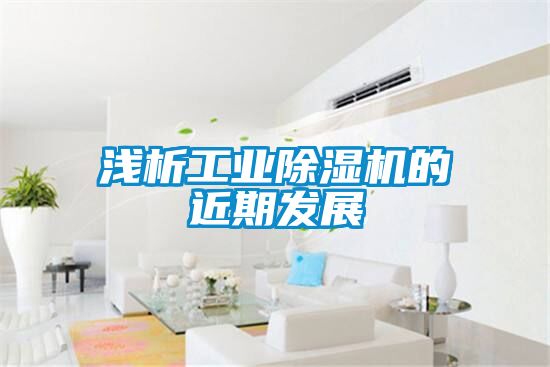 浅析工业除湿机的近期发展