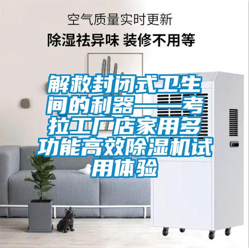 解救封闭式卫生间的利器——考拉工厂店家用多功能高效除湿机试用体验