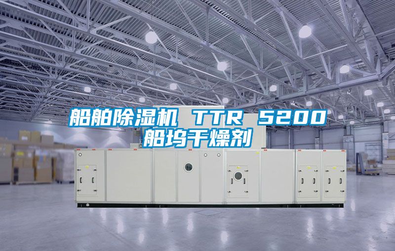 船舶除湿机 TTR 5200船坞干燥剂