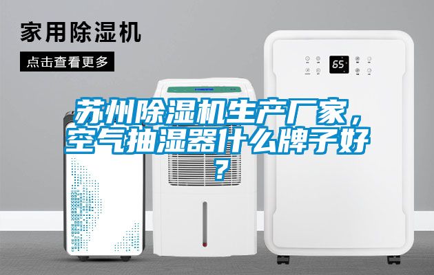 苏州除湿机生产厂家，空气抽湿器什么牌子好？