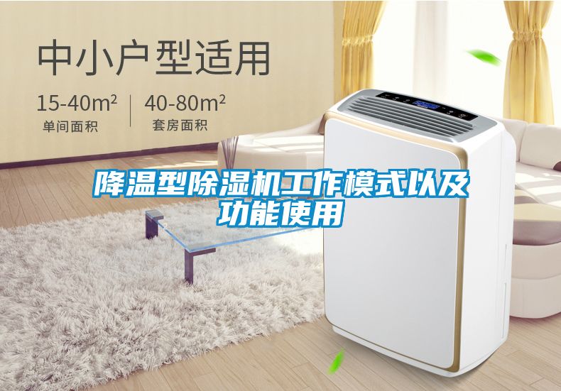 降温型除湿机工作模式以及功能使用