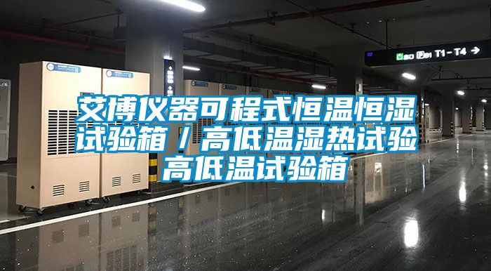 艾博仪器可程式恒温恒湿试验箱／高低温湿热试验 高低温试验箱