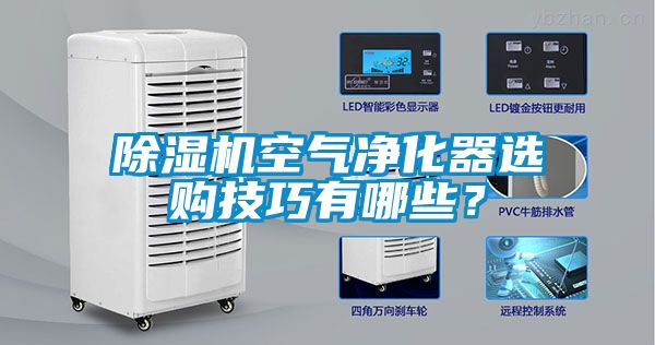 除湿机空气净化器选购技巧有哪些？