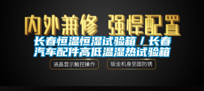 长春恒温恒湿试验箱／长春汽车配件高低温湿热试验箱