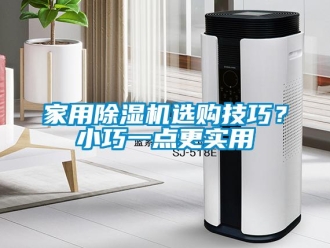 行业新闻家用除湿机选购技巧？小巧一点更实用