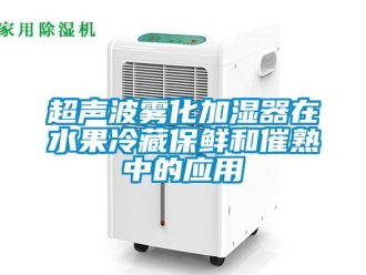 企业新闻超声波雾化加湿器在水果冷藏保鲜和催熟中的应用