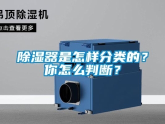 常见问题除湿器是怎样分类的？你怎么判断？