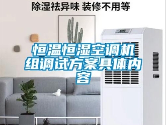 知识百科恒温恒湿空调机组调试方案具体内容