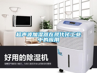 企业新闻超声波加湿器在现代化工业中的应用