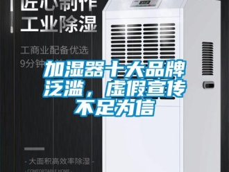 行业新闻加湿器十大品牌泛滥，虚假宣传不足为信