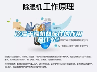 常见问题除湿干燥机各配件的作用是什么？